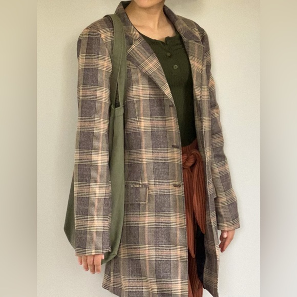 Plaid blazer - Picture 2 of 3